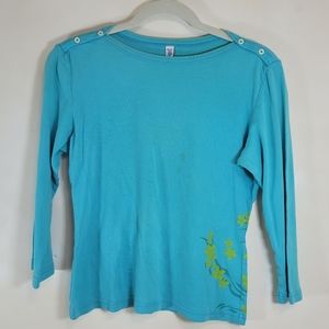 Water Girl Long Sleeve Shirt Top - Sales Rep Sample - Size Medium *See Pictures*